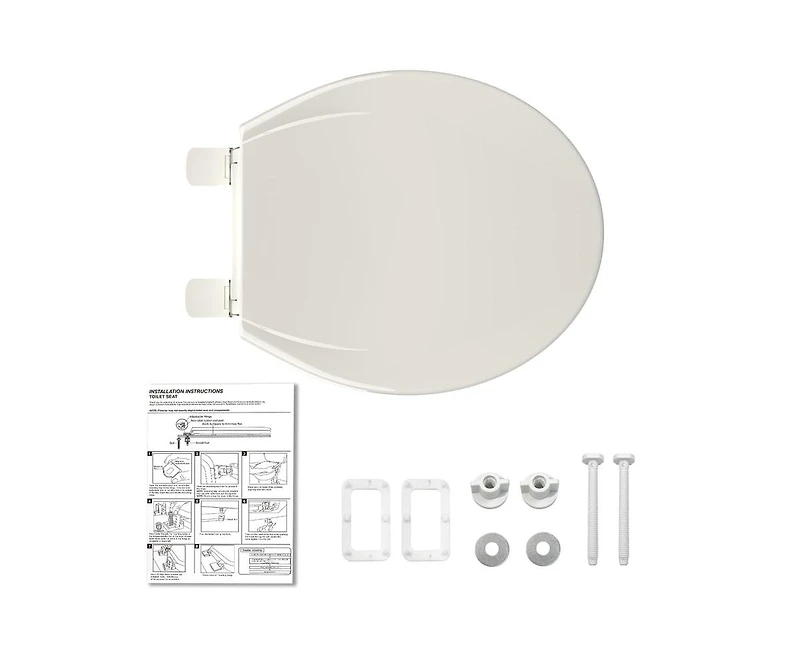 gaomon Toilet Seat Round,Toilet Seat with Toddler Seat Built in, Potty Training Toilet Seat Round Fits Both Adult and Child, with Soft Close