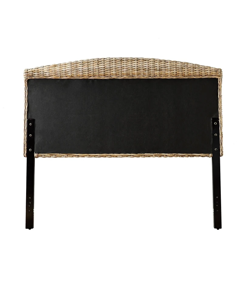 Hulala Home Albira Tropical Kubu Full Headboard with Nc Finish
