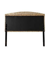 Hulala Home Albira Tropical Kubu Full Headboard with Nc Finish