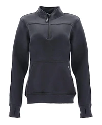 RefrigiWear Women's Quarter-Zip Fleece Sweatshirt - Insulated Ladies Work Pullover with Thermal Comfort
