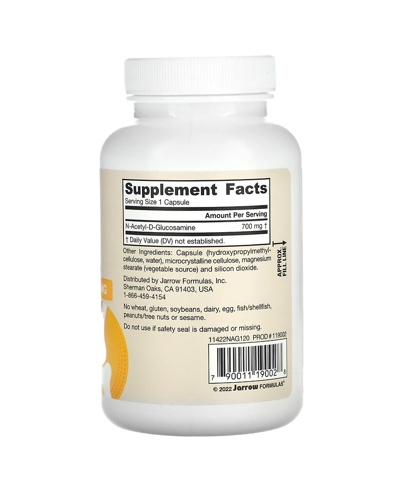 Jarrow Formulas N-a-g 700 mg