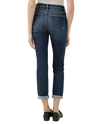 Silver Jeans Co. Women's Beau High Rise Slim Leg Luxe Stretch