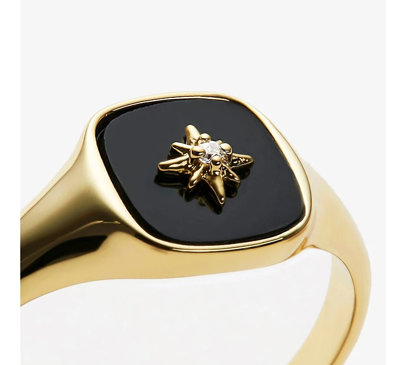 Ana Luisa Gold Signet Ring