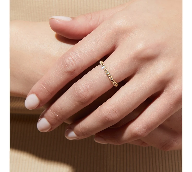 Ana Luisa Stackable Ring - Darcy