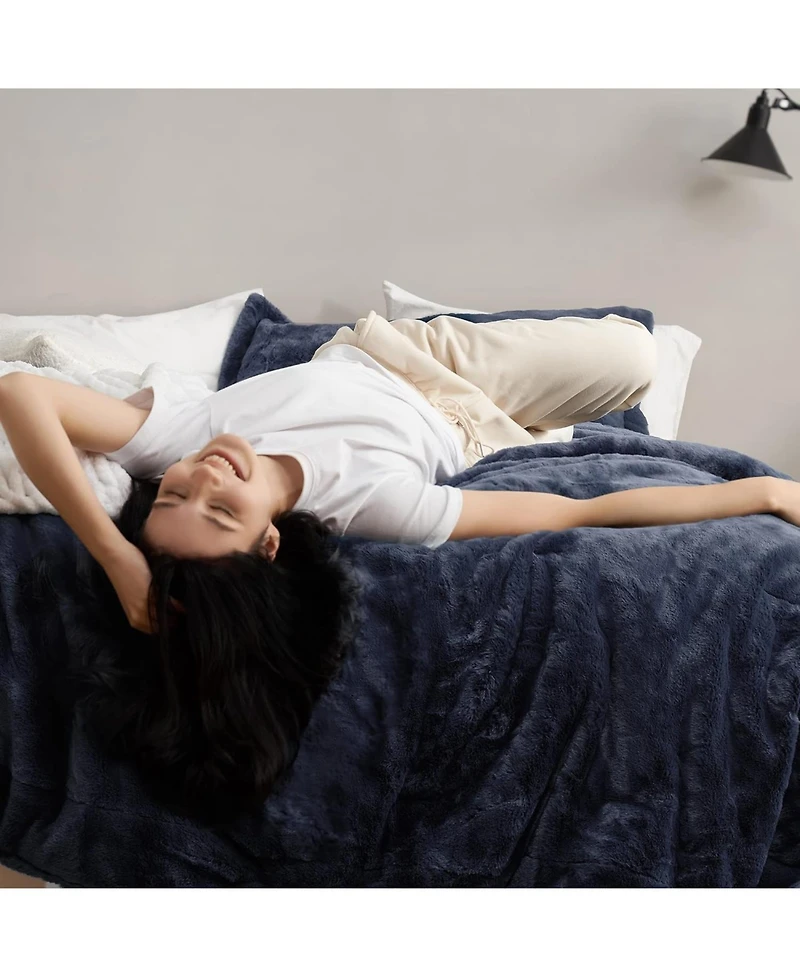 Chunky Bunny - Coma Inducer Oversized Comforter Set - Blue Steel