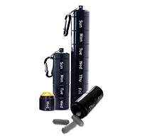WildernessRx 7-Day Waterproof Pill Organizer for Adventurers