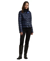 Lauren Ralph Lauren Women's Snap-Front Stand-Collar Packable Coat