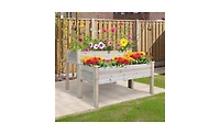 Slickblue Wood Planter Box for Indoor and Outdoor Plants - Durable and Stylish Garden Container