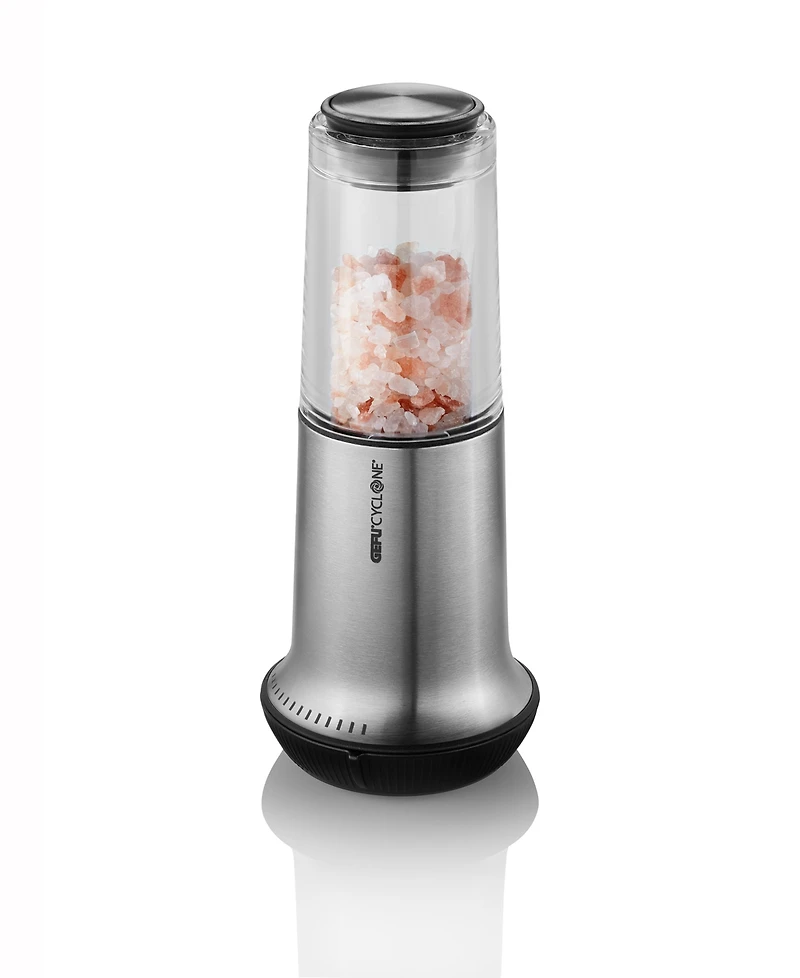 Gefu Stainless Steel With Ceramic Grinder Satin Finish Medium Salt or Pepper Mill