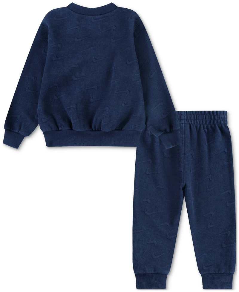 Nike Baby Futura Sweatshirt & Jogger Pants, 2 Piece Set