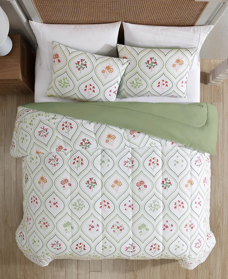 Hallmart Collectibles Trisha 3-Pc. Comforter Sets, Exclusively at Macy's