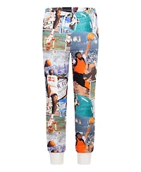 Jordan Big Boys Mj Brooklyn Fleece All-Over Print Pants