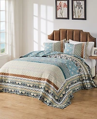 Greenland Home Fashions Thalia 3-Pc. Bedspread Set, Queen