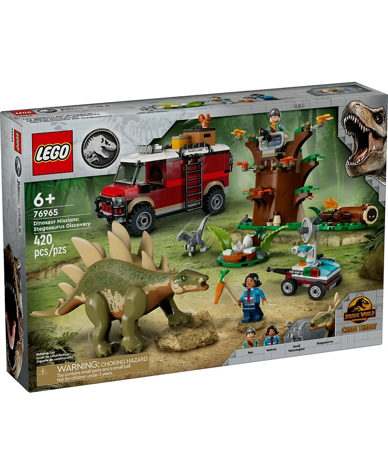 Lego Jurassic World Dinosaur Missions: Stegosaurus Discovery 76965