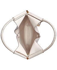 Donna Karan New York Baldwin Large Shoulder with Leather Wrapped Rounded Handle