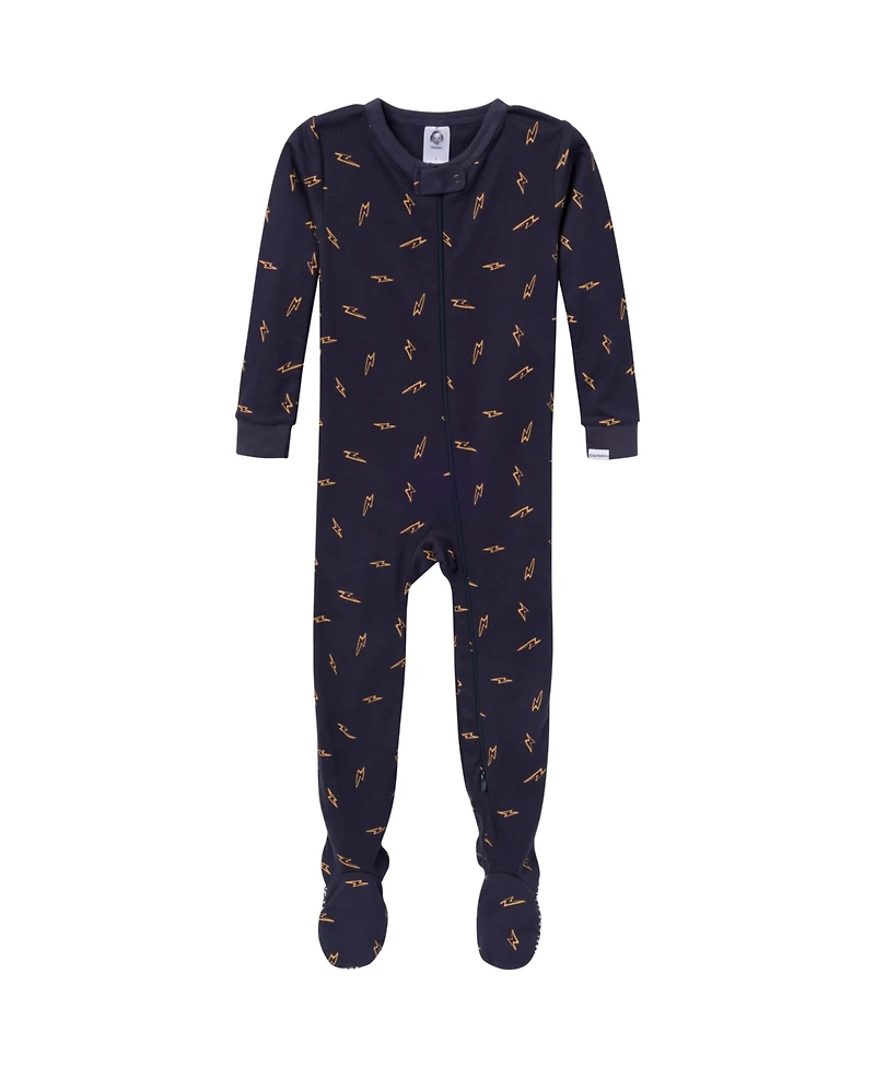 Gerber Baby Boys Snug Fit Footed Pajamas, 2-Pack, Guitars