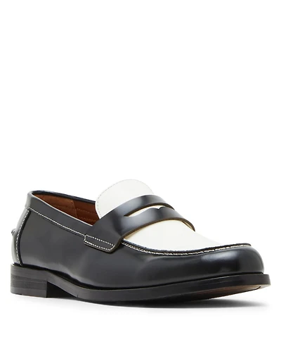 Steve Madden Men's Natan Penny Moc Toe Loafer