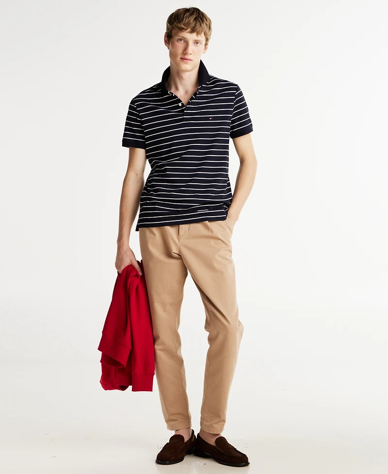 Tommy Hilfiger Men's Regular-Fit Ultra Soft Liquid Cotton Polo Shirts