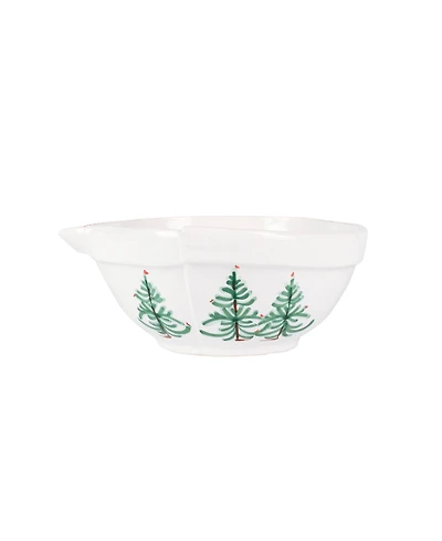 Vietri Lastra Holiday Small Mixing Bowl