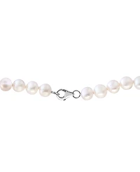Effy White Cultured Freshwater Pearl (7 mm) 18" Statement Necklace (Also in Gray, Pink, & Multicolor Cultured Freshwater Pearl)