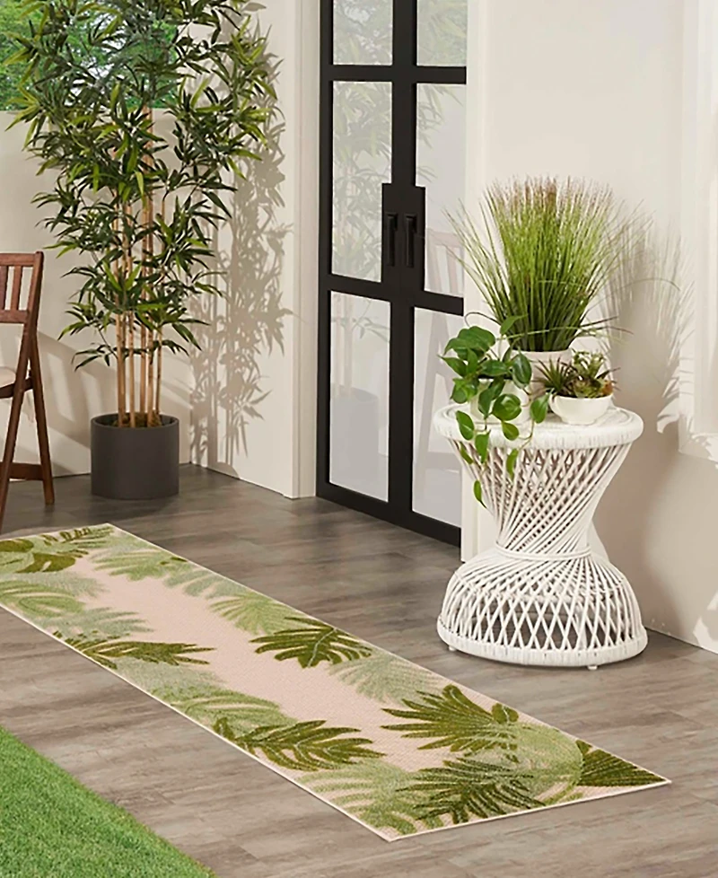 Nourison Home Aloha ALH40 2'3"x8' Runner Area Rug