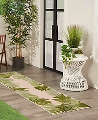 Nourison Home Aloha ALH40 2'3"x8' Runner Area Rug
