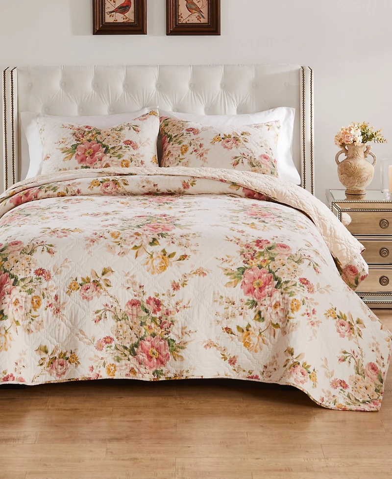 Greenland Home Fashions Grace Shabby Chic -Pc. Quilt Set