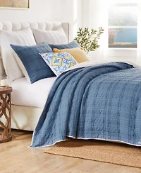 Greenland Home Fashions Portofino Ruffled Quilt Sets
