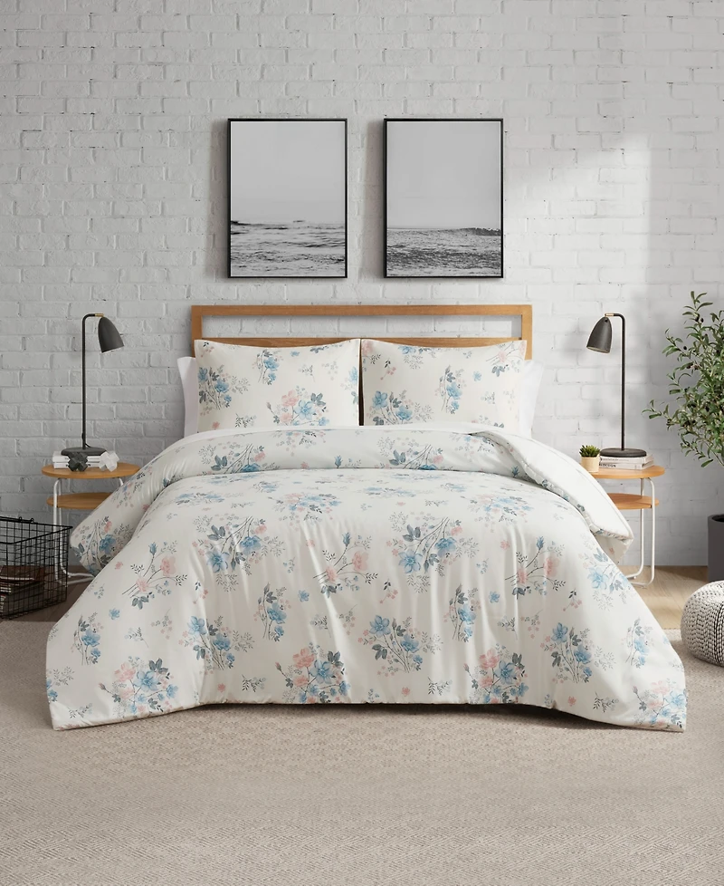 Lucky Brand Clarie Floral 3-Pc. Comforter Set, Full/Queen