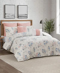Lucky Brand Clarie Floral 7-Pc. Comforter Set, Full/Queen