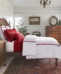 Levtex Holly Thistle Embroidered 3-Pc. Comforter Set