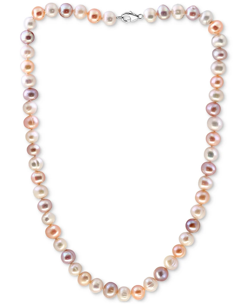 Effy White Cultured Freshwater Pearl (7 mm) 18" Statement Necklace (Also Gray, Pink, & Multicolor Pearl)