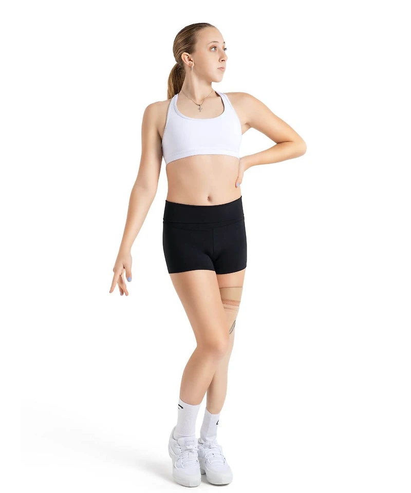 Capezio Women's Fold-Over Boyshort