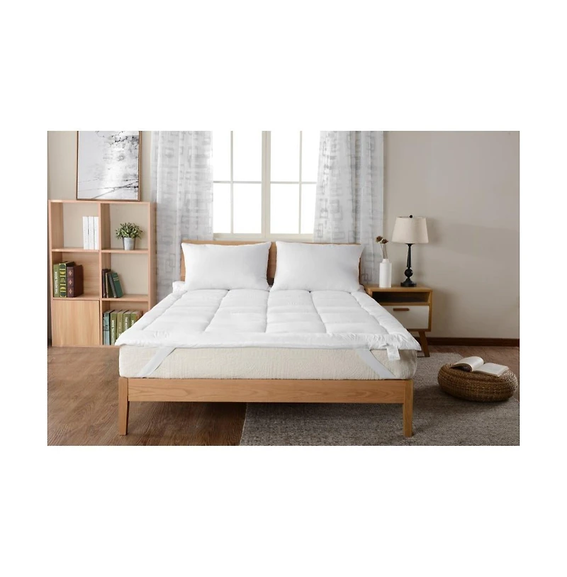 Cheer Collection 180TC Down Alternative Mattress Topper