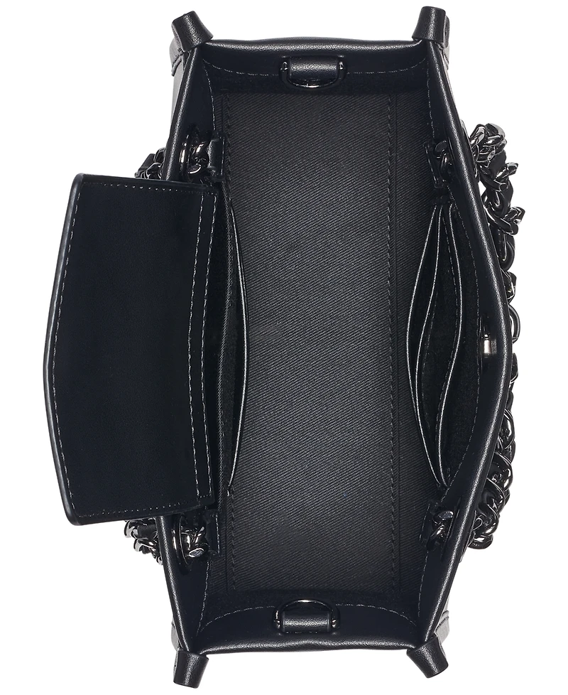 Karl Lagerfeld Paris Savoie Leather Crossbody