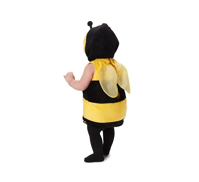 Dress Up America Fuzzy Bee Hooded Tunic Costume - Infants Girls & Boys