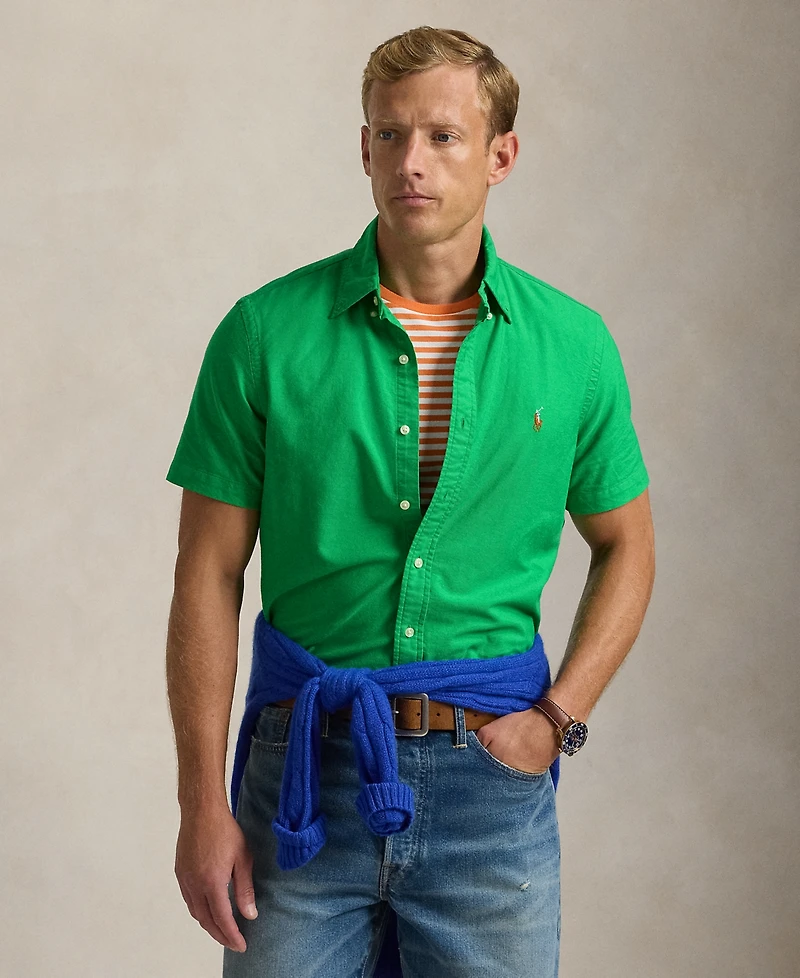 Polo Ralph Lauren Men's Classic-Fit Short-Sleeve Oxford Shirt