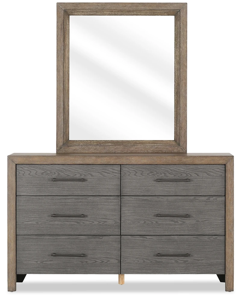 Portmore 6-Drawer Dresser (with soft close drawers), Created for Macy's