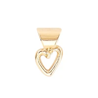 UNOde50 Heart-Shaped Metal Alloy Charms