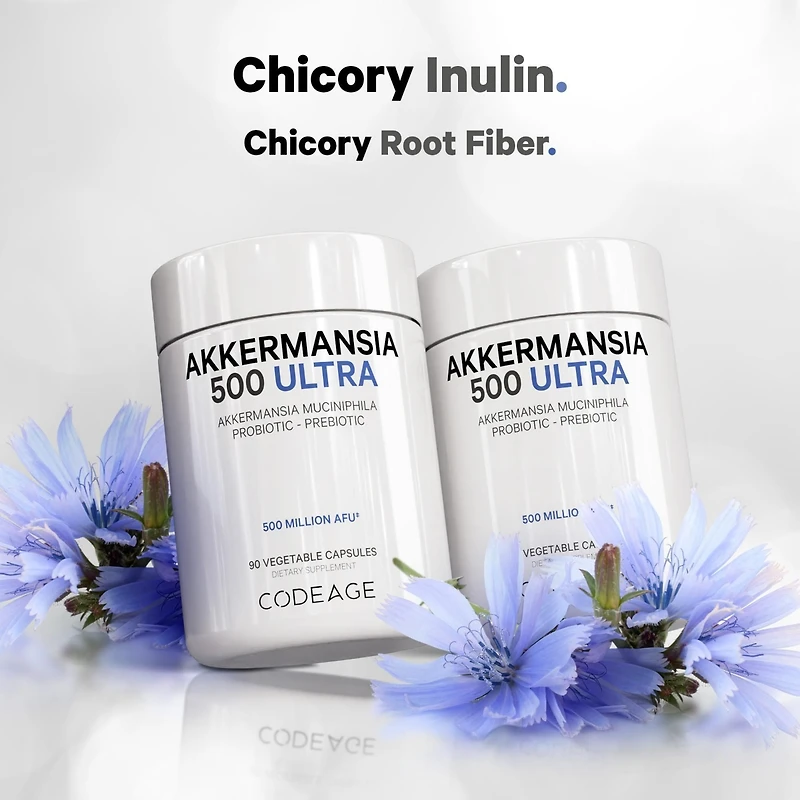 Codeage Akkermansia Muciniphila Probiotic Ultra - High-Potency 500M AFUs Akkermansia Probiotic Supplement