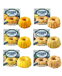 Dockside Market 6 Pack Tropical Mini Bundt Cake Sampler