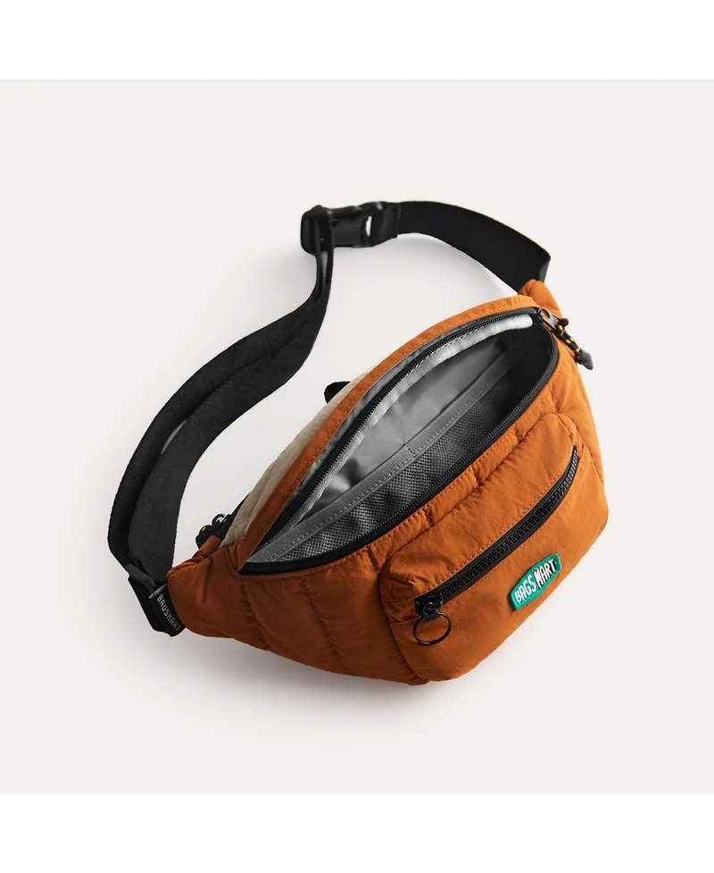 Bagsmart Walker 2.5L Quilted Fanny Pack Tangerine