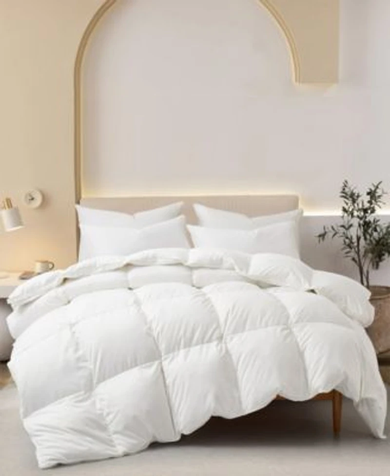 Unikome Extra Warmth White Goose Feather Fiber Comforters