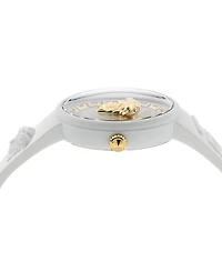 Versace Women's Swiss V-Pop White Silicone Strap Watch 39mm