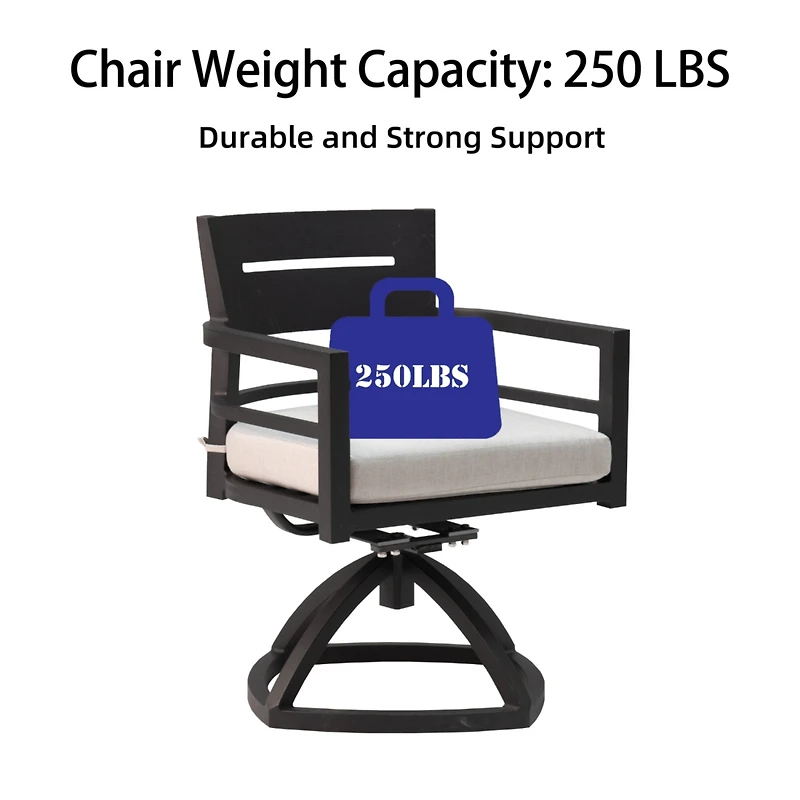 Streamdale Modern Ergonomic Patio Rocker