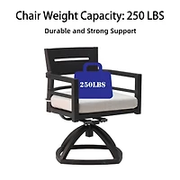 Streamdale Modern Ergonomic Patio Rocker
