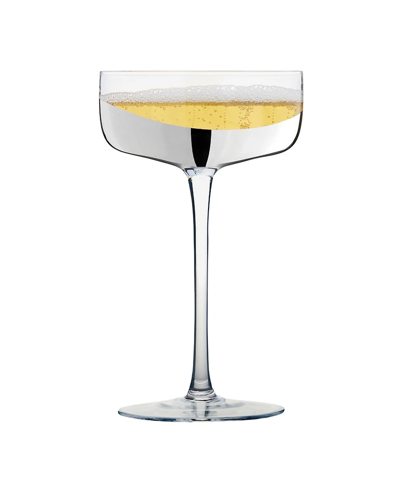Anton Studio Designs Wave Champagne Coupes, Set of 2