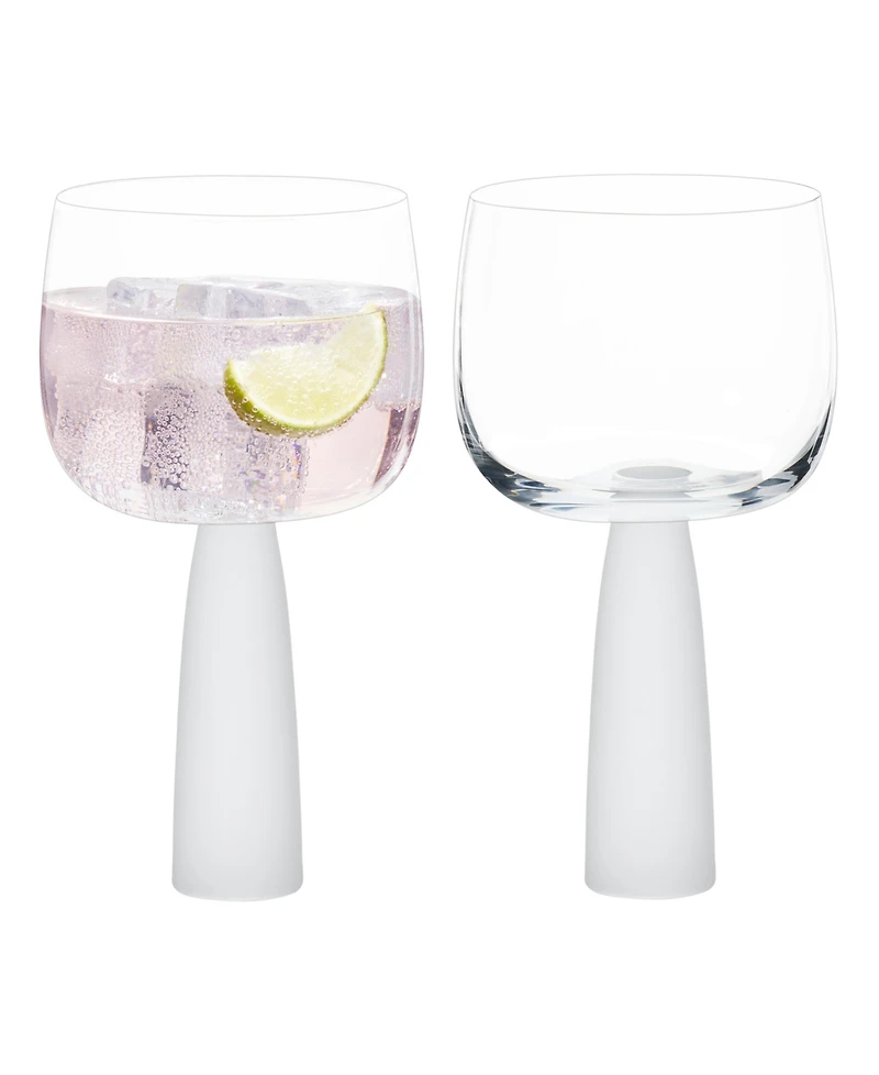 Anton Studio Designs Oslo Gin Glasses Frost, Set of 2
