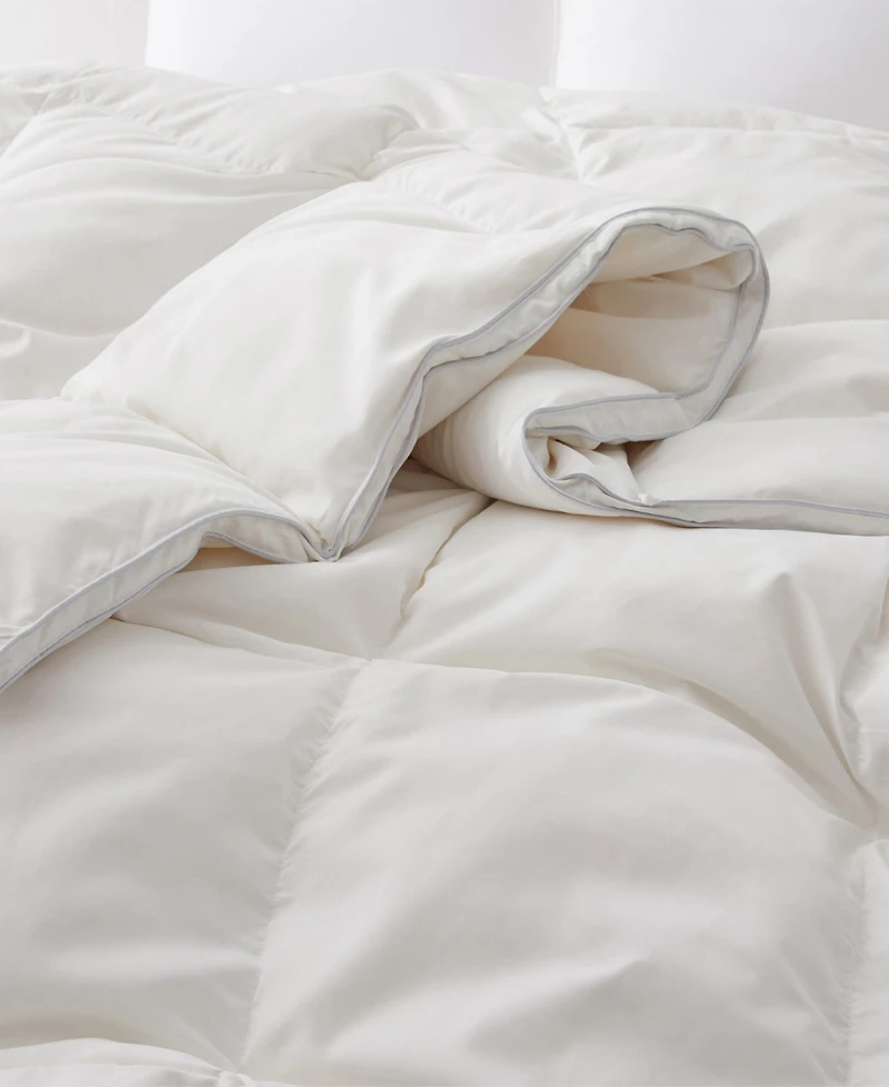 Unikome Ultra Soft White Goose Feather and Down Comforter, Full/Queen