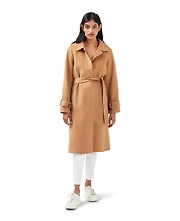 Belle & Bloom Women's Shore To Belted Wool Coat